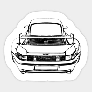 911 GT Sticker
